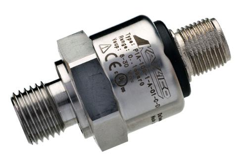 304 Stainless Steel (1.4301) Connector Material Output Signal * for more options see How to Order PBT (30% Glass Fibre) 4-20 ma, 0.5-4.
