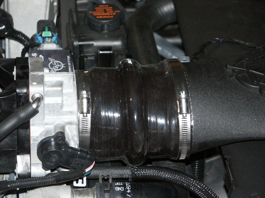 correct fit on the vehicle. Tighten the worm gear clamp at the straight sleeve to mass airflow sensor connection. 7. If you are purchased PN 21114E/L, follow the following directions.