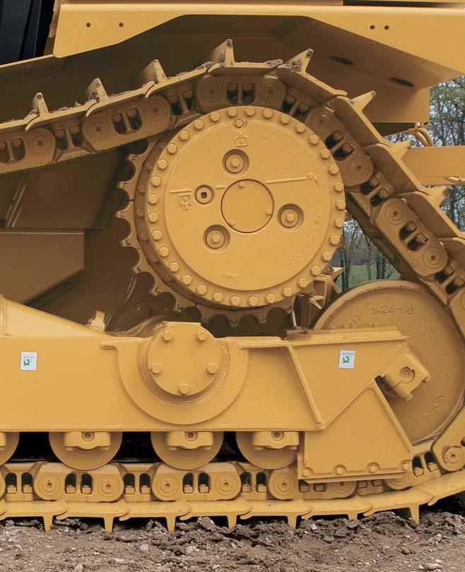 Structures Rugged design for maximum service The foundation of every Cat dozer is a rugged frame built to absorb high impact shock loads and twisting forces.