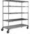 Catalog Section 5 Exchange Carts (Patent #5,390,803) EG05.09A Meets all requirements for supply exchange in any healthcare environment. EG05.09B Patented QuadTruss Design makes shelves up to 25% stronger and provides a retaining ledge for increased strength and product retention.
