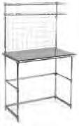 SHELVING / RETAIL DISPLAY Catalog Section 1 Tank Racks EG01.31 All models chrome-plated. Two styles available.