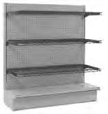 SHELVING / RETAIL DISPLAY Catalog Section 1 STAND-OUTS Gondola Wire Shelving EG01.