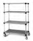 SHELVING / RETAIL DISPLAY Catalog Section 1 LIFESTOR Shelving 400 lbs. per shelf weight capacity EG01.12C INCLUDES: Rails. Side braces. Four connector kits.