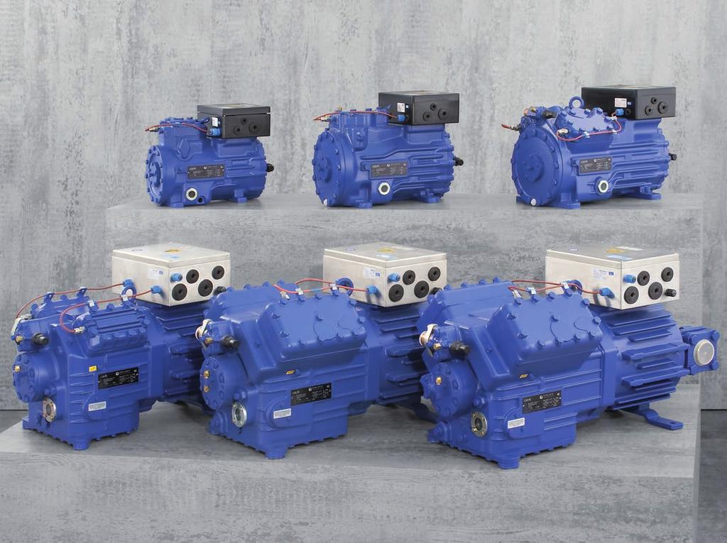 GEA Bock ATEX Compressors for zone Semi-hermetic Compressors in Explosion-risk Environments Device