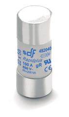 gr RAPIDPLUS gr fuse links are capable to clearing all types of overcurrents, overloads as well as short-circuits, thus the fuse links protect semiconductors as well as cables and all switchgear of