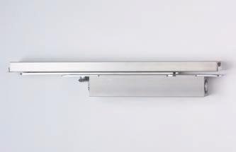 timber doors and Finish: SS 10508 Fully concealed jamb mounted door closer for single action doors.