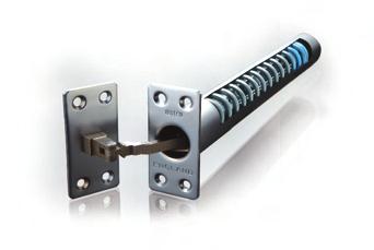 Concealed chain jamb mounted door closer (A) PB PCP SCP BMA Concealed link controlled hydraulic door closer (B & C) PB PCP