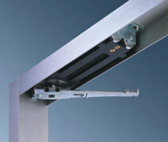 DOOR CONTROLS Fixed power transom concealed door closer Tested to EN1154 SE DM4024 /NH /NH/5 /NH/10 Complete door closer with standard arm Non hold open c/w 5mm extended spindle c/w 10mm extended