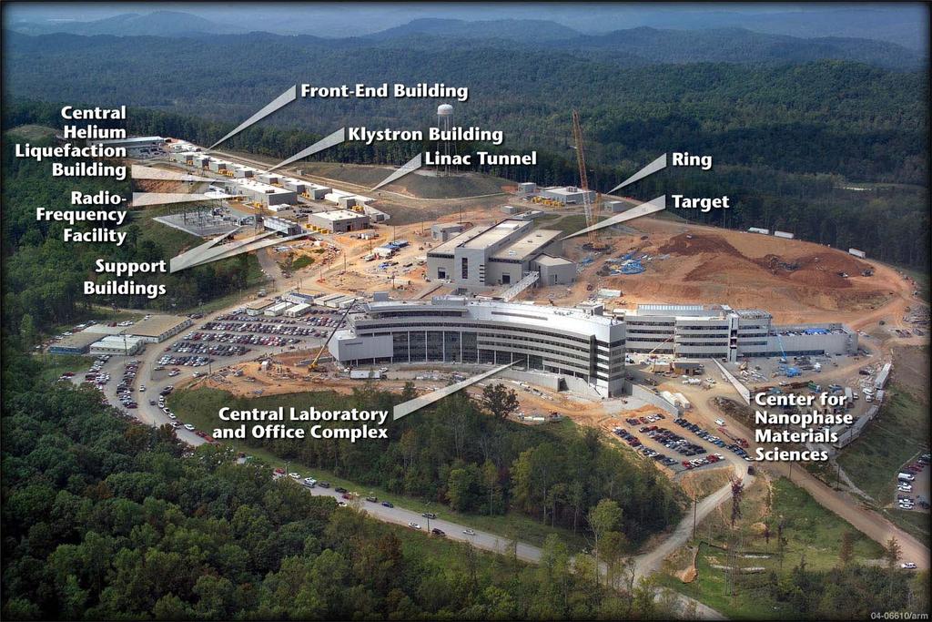 The Spallation Neutron Source SNS is funded through DOE-BES and has a Baseline Cost of 1.4 B$ 1.