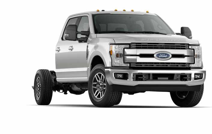 The purpose-built Ford powertrains help deliver excellent performance and torque. With a maximum towing capability of 31,900 lbs. for 5th-wheel trailers and 18,500 lbs.