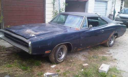 1970 Charger 500 SE 1970 Charger EB5-Bright Blue Black Blue