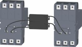 Both circuit breakers may be turned off simultaneously. VT9-8LC mechanical interlocking is intended f two VT circuit breakers. VT9-8LC interlocking is intended f one BH6 circuit breaker and one VT.