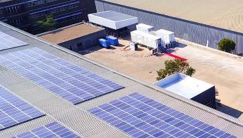 Industrial and commercial sites Johannesburg, PowerStore/PV/Diesel Solution The resulting microgrid system consists of: PowerStore Battery (1 MW/380 kwh) Microgrid Plus Control System Solar PV (1 x
