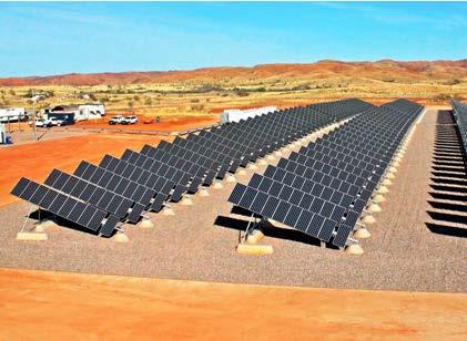 Remote communities Nullagine, PowerStore/PV/Diesel Solution The resulting microgrid system consists of: PowerStore Flywheel (500 kw) Microgrid Plus Control System Solar PV (1 x 200 kw p ) Diesel (3 x