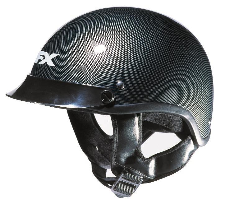 ALLOY * CLEAR COAT FINISH PROTECTS HELMET PAINT AND GRAPHICS AND LOOKS GREAT * 20 % SMALLER AND LIGHTER