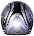 USING THERMO- PLASTIC POLY ALLOY * CLEAR COAT FINISH PROTECTS HELMET PAINT AND GRAPHICS AND LOOKS GREAT * REPLACEABLE FOREHEAD AND CHIN VENTS PROVIDE