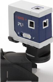 The unit is self-leveling, with an out-of-level blinking beam alert to prevent costly errors.