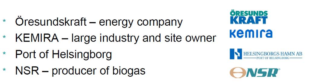 1.0 Back Ground HELGA, Helsingborg Liquid Gas Association, are four companies and two associations in a joint effort to establish a LNG/ LBG infrastructure