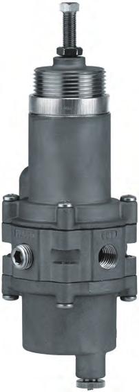 Stainless-steel precision regulators and filter / regulators /" and /8" Ports Technical data PFRSX-X / PRSSX-XOO Materials of