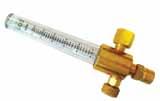 Flow Meters A precision flow meter in brass finish providing extremely accurate flow setting. Available in models : 0-15 Liters/Min and 0- Liters/Min.