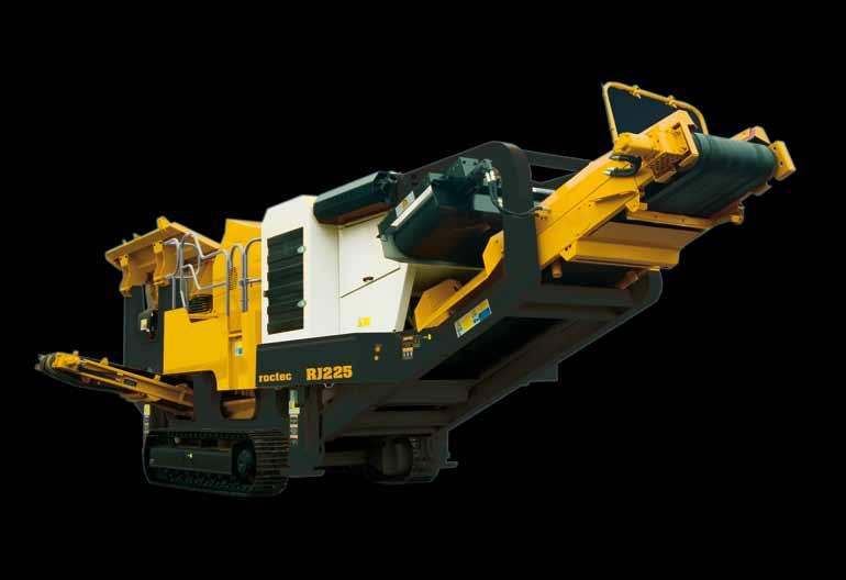 RJ225 - Jaw Crusher Key Features High crushing speed, together with large feed opening, provides impressive rates of production, yet able to provide superb reduction ratios Hydraulically adjustable