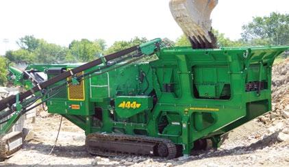 I44 I44 High Performance Impactor The McCloskey I44 Impactor is the perfect showcase of a portable contractor crushing system.