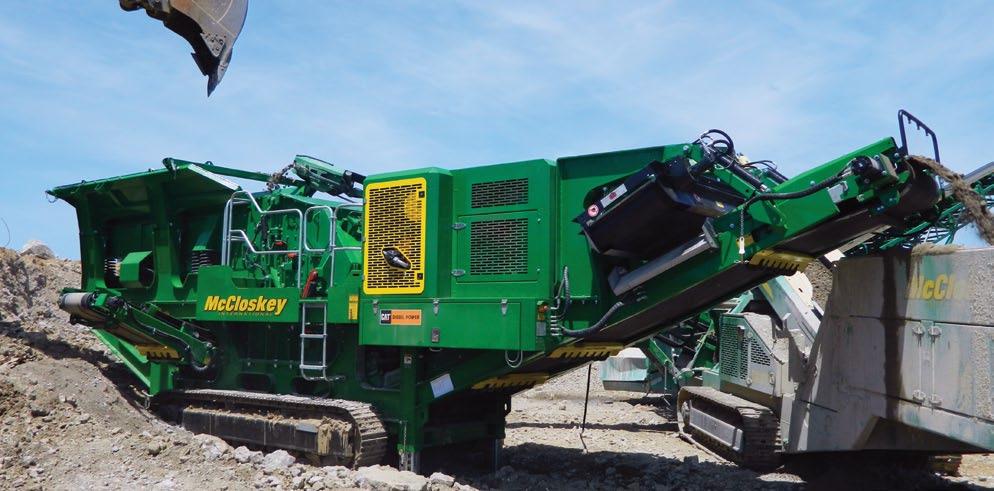 The unit s versatility means it can found working at asphalt recycling, concrete recycling, rock crushing and C&D applications worldwide.