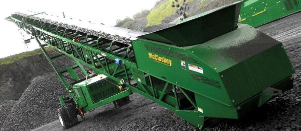 ST Stackers ST Staker Spec The McCloskey ST stacker line features 80 and 100 models designed for high capacity stockpiling operations.