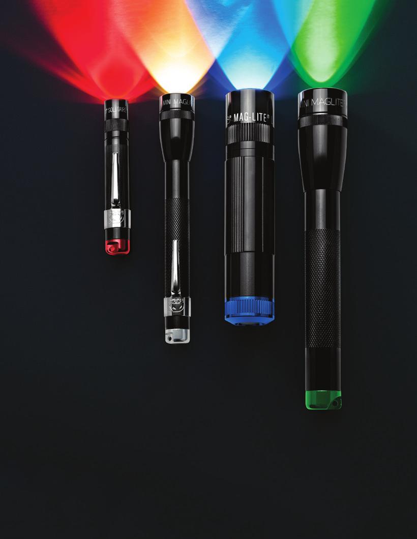 Spectrum Series of LED Flashlights MAGLITE believes in having the right tool for the job.