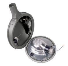 To specify state: Full IP66 aluminium streetlighting fitting for 70 to 250W lamps. Side entry or top mounting onto 60mm diameter. Tool-free maintenance of gear and lamp.