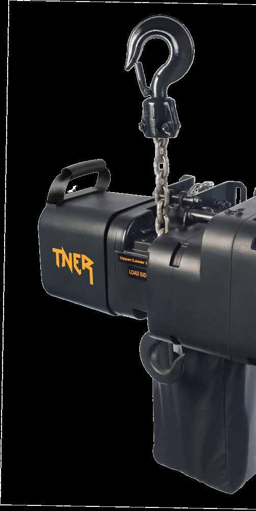 TNER Series Theatrical Chain Hoists Swivel Top and Bottom