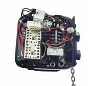 ) Gaskets throughout the hoist provide IP55 rating.