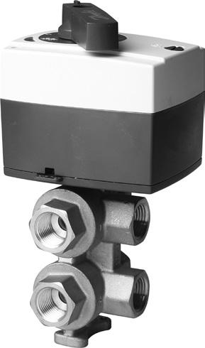 - Motorized 6-port Ball Valves Description NovoCon The and NovoCon are 6-port motorized ball valves that performs a diverting function between two water circuits in 4-pipe changeover system.