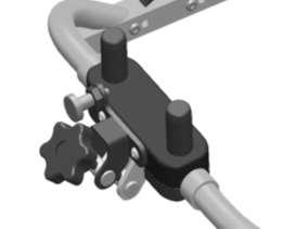 ASSEMBLY INSTRUCTIONS Fig. 4 4. Locate the axle receiver locations on either side of the base frame (fig. 4).