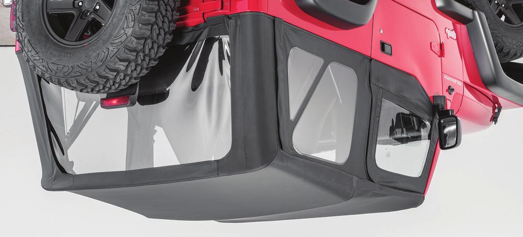 Whitco Product Installation Instructions Replacement Fabric Soft Top for 1997-2006 Jeep Wrangler (TJ) Vehicles Product Numbers # 351012XX & # 351112XX Parts List: Fabric Top - Qty 1 Quarter Window,