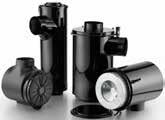 Low Pressure rated for working pressures up to 350 psi, in-tank and in-line configurations are available.