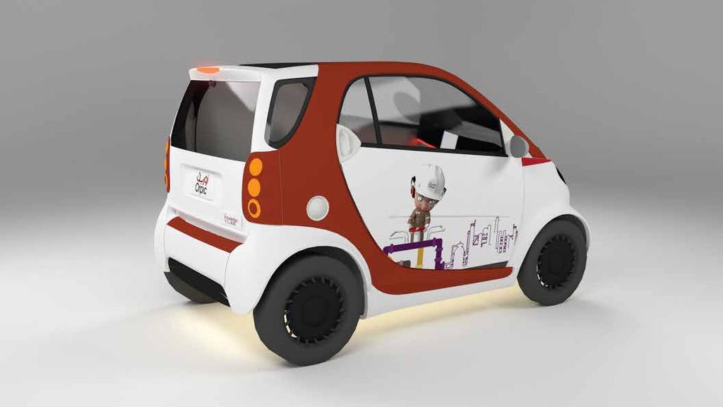 The smart car is a recycling concept.