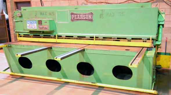 initial pinch hydraulic plate bending rolls with 98.5 X.236 max. cap., 6.5 dia.