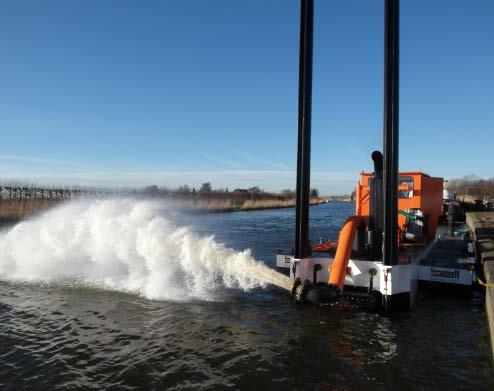 ): 130 mm - Installed power on the dredge pump: 190 kw -