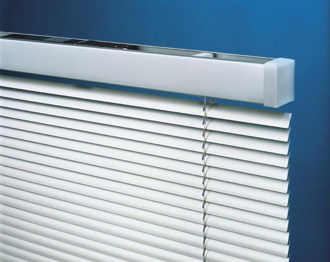 Model 5100 ized Vertical Blind System This system features a single heavy duty motor to control both rotation and traversing functions. The aluminum head rail will accommodate 3.