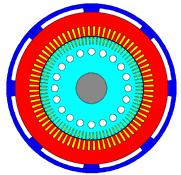 circumferential ducts) stator and