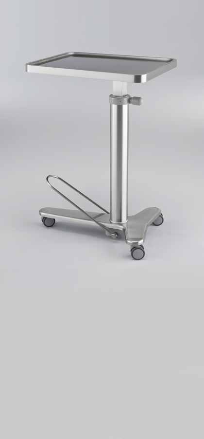 varimed OR theatre and outpatient department furniture Plastic castors with axle and fastening pin of stainless steel Model No. Description 232.4170.