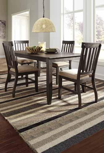 557 99 DRESBAR 5 PC DINING SET Dining Table and 4 Chairs