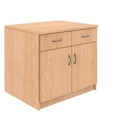 Edge Profile How to Order H W BW 03101 Pull Finish HYPERWORK SIN 71-301 EDUCATION Open Lower Storage, 2 Drawers 2 Storage Drawers 1 adjustable shelf in 30" H cabinets 2 adjustable in 36" H cabinets