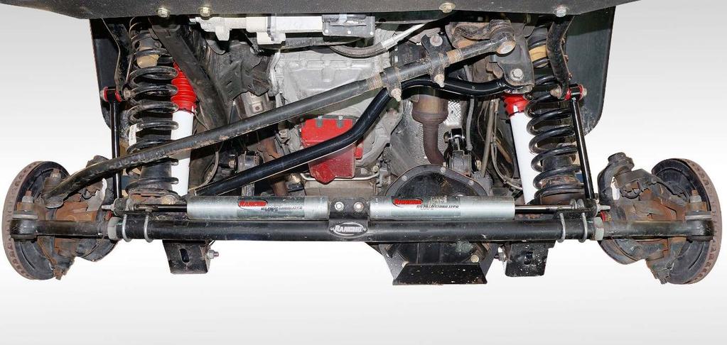 Drag Link Adjuster Sway Bar End Links Steering Knuckle Steering Stabilizer Tie Rod Differential Cover Illustration 1 VEHICLE PREPARATION 1) Park the vehicle on a level surface.