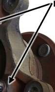 4) Support axle where it enters tube to prevent damage to seal