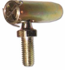 Grub screw and ballpins hardened file hard. Zinc plated and gold passivated. Angular movement 30. Adjustable. Easily assembled and disassembled. Internal spring eliminates backlash.