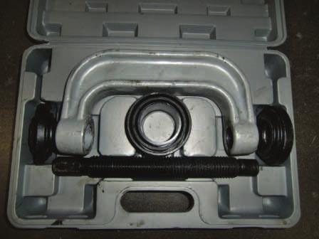 Shown, ball joint to be
