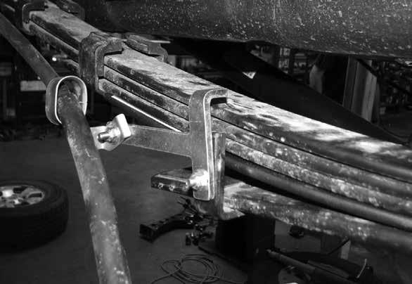 REAR DRIVESHAFT. 51. Locate FT70075 (Carrier Bearing Drop Spacer) and the supplied 10mm x 50mm bolts and washers.