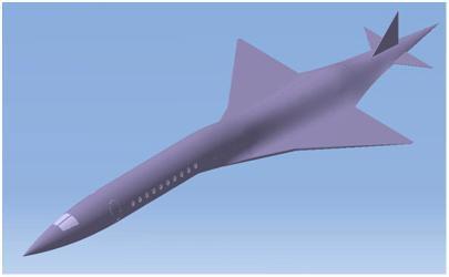 14 Figure 11: Joined Wing Concept, Top View